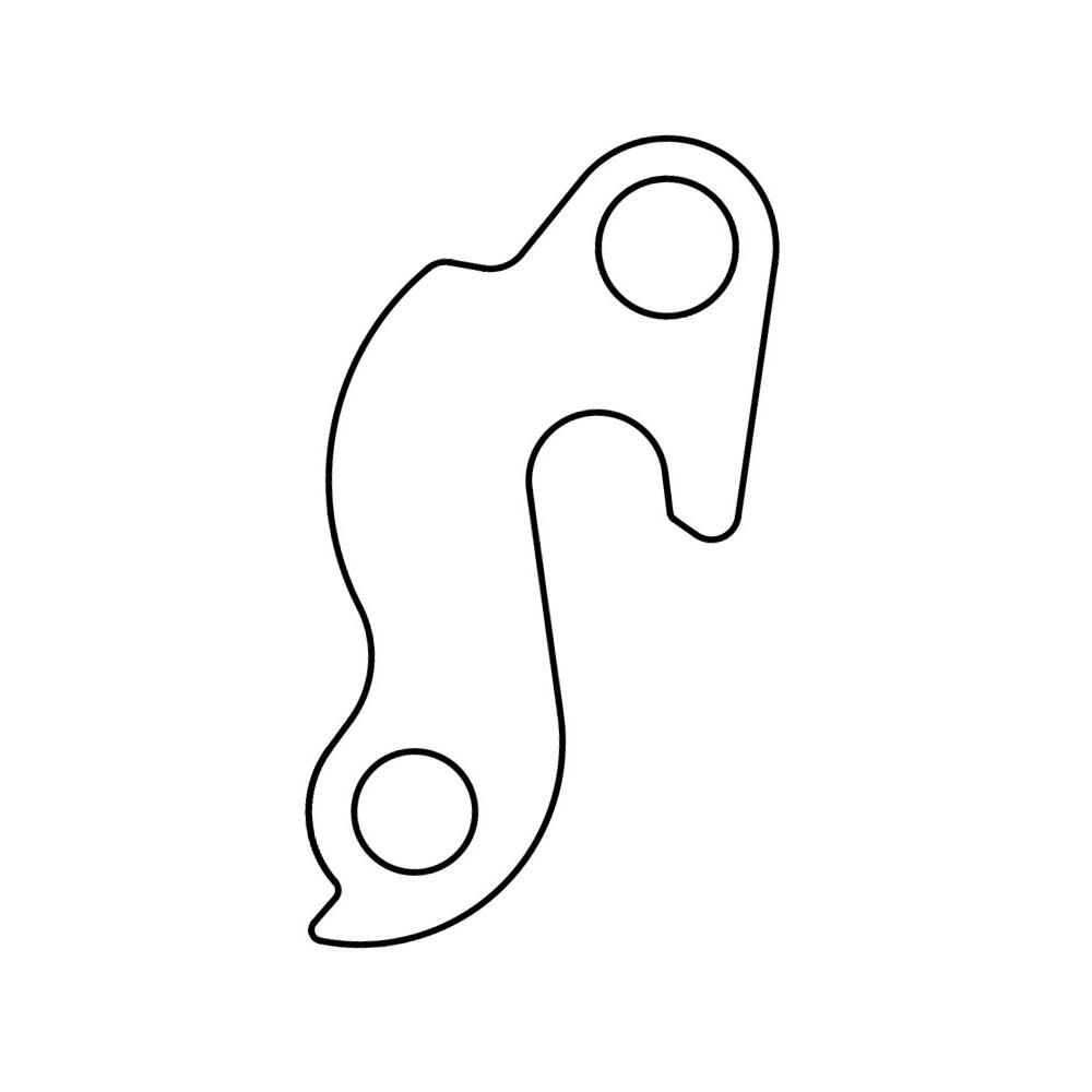 Patte derailleur alu  adaptable    cadre bmc (gh - 237) 5/6