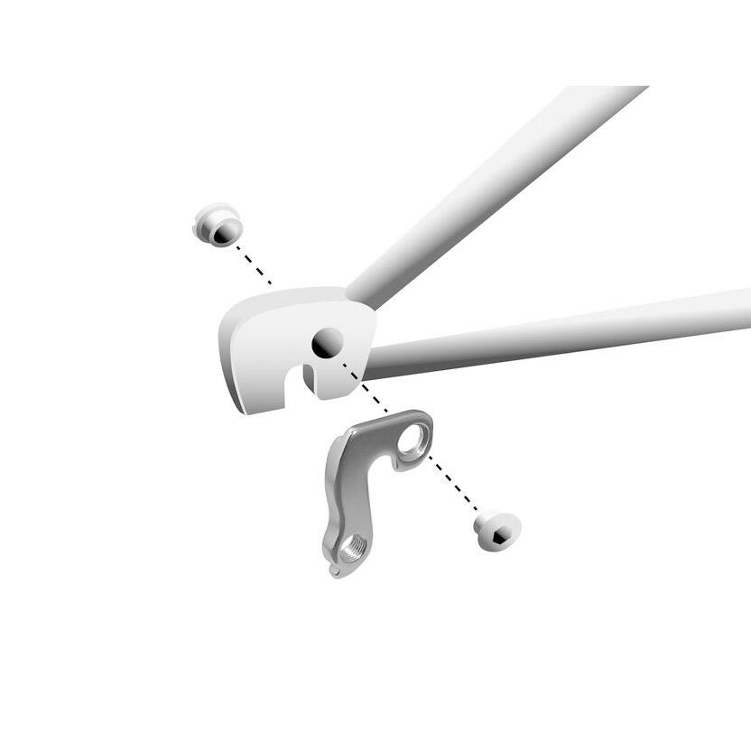 Rechtes hinteres Ausfallende Union gh-012 5/6