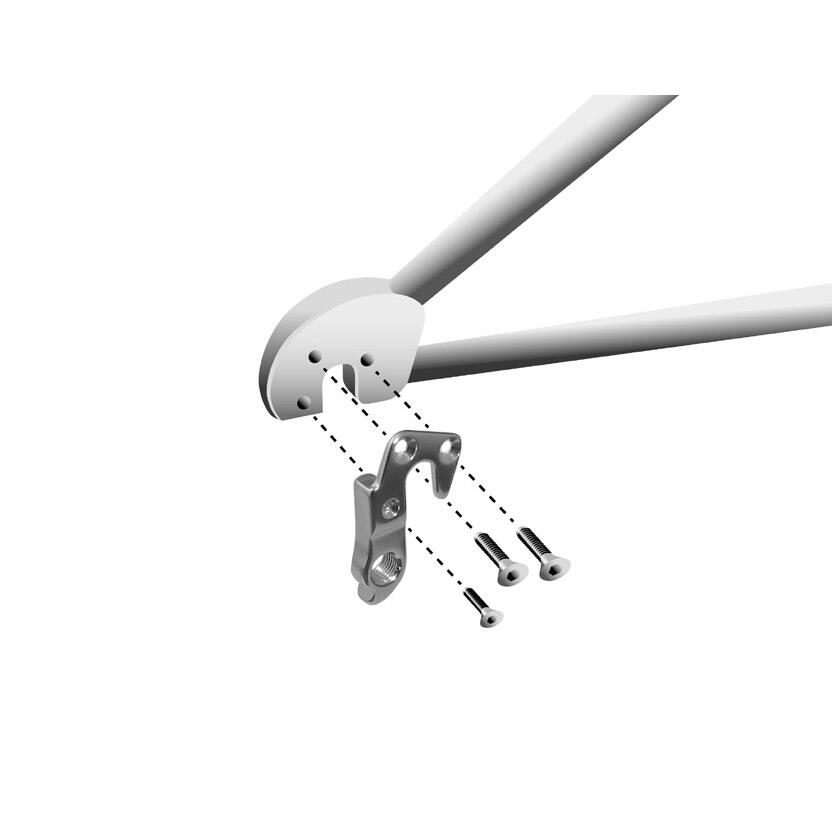 derailleur patte differents modeles gh051 gh-051 5/6