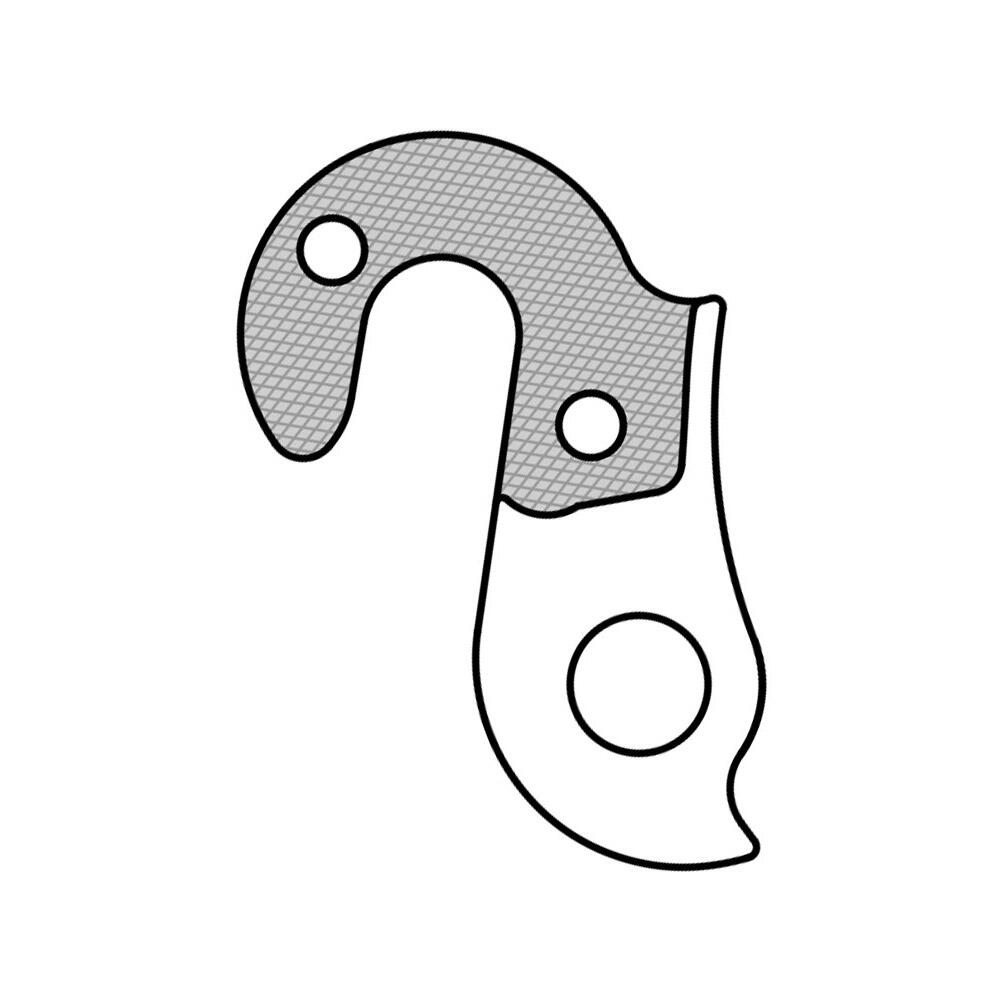 derailleur patte bulls, focus, raleigh autres gh245 gh-245 4/6