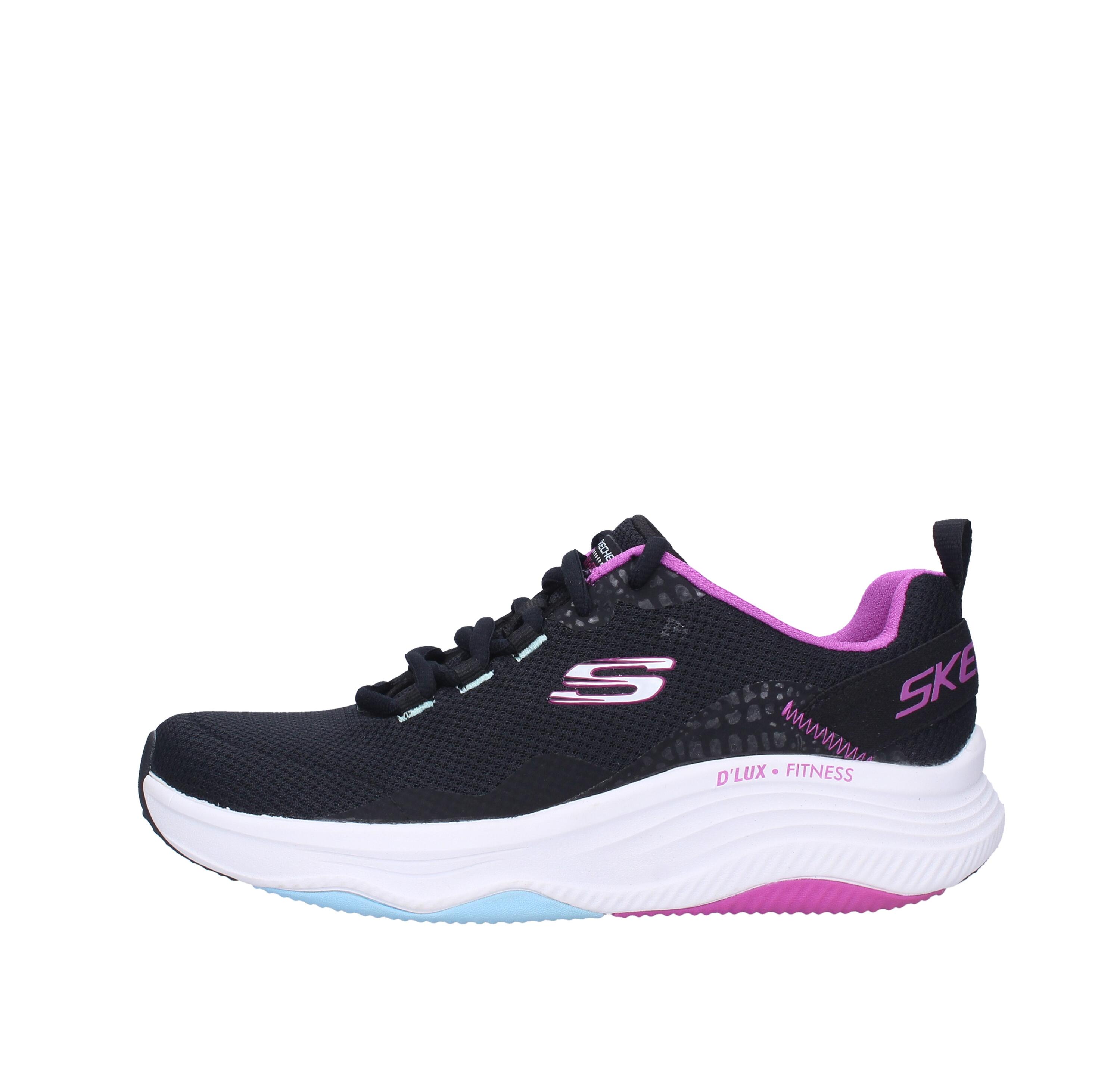 Skechers - D'lux fitness noir 149835 BKMT 1/4