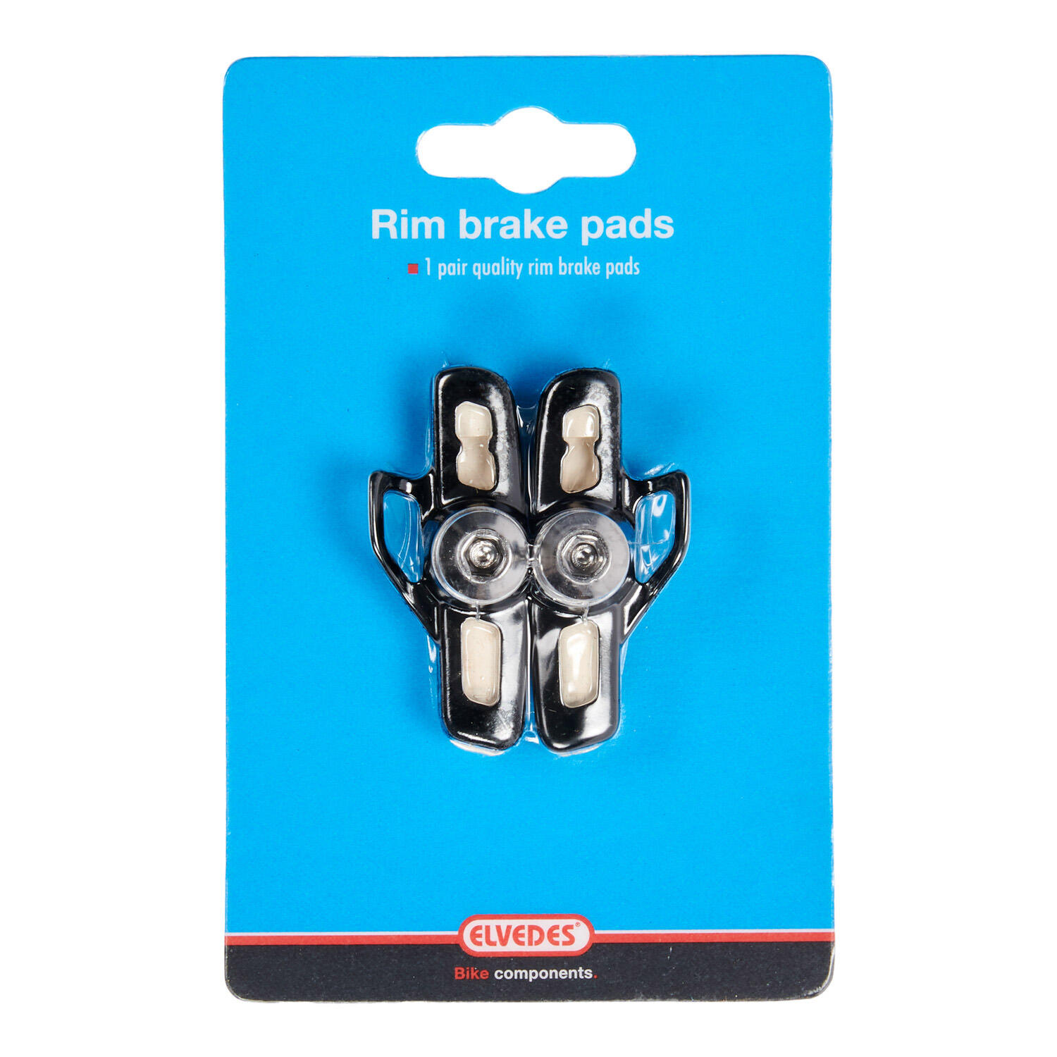 Paire de patins de frein plus portes patins Alu Elvedes Campag 2/2
