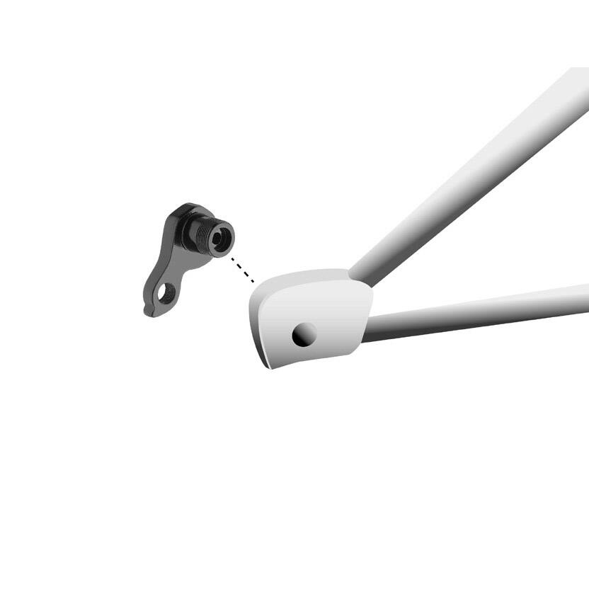 derailleur patte trek gh190 gh-190 4/5