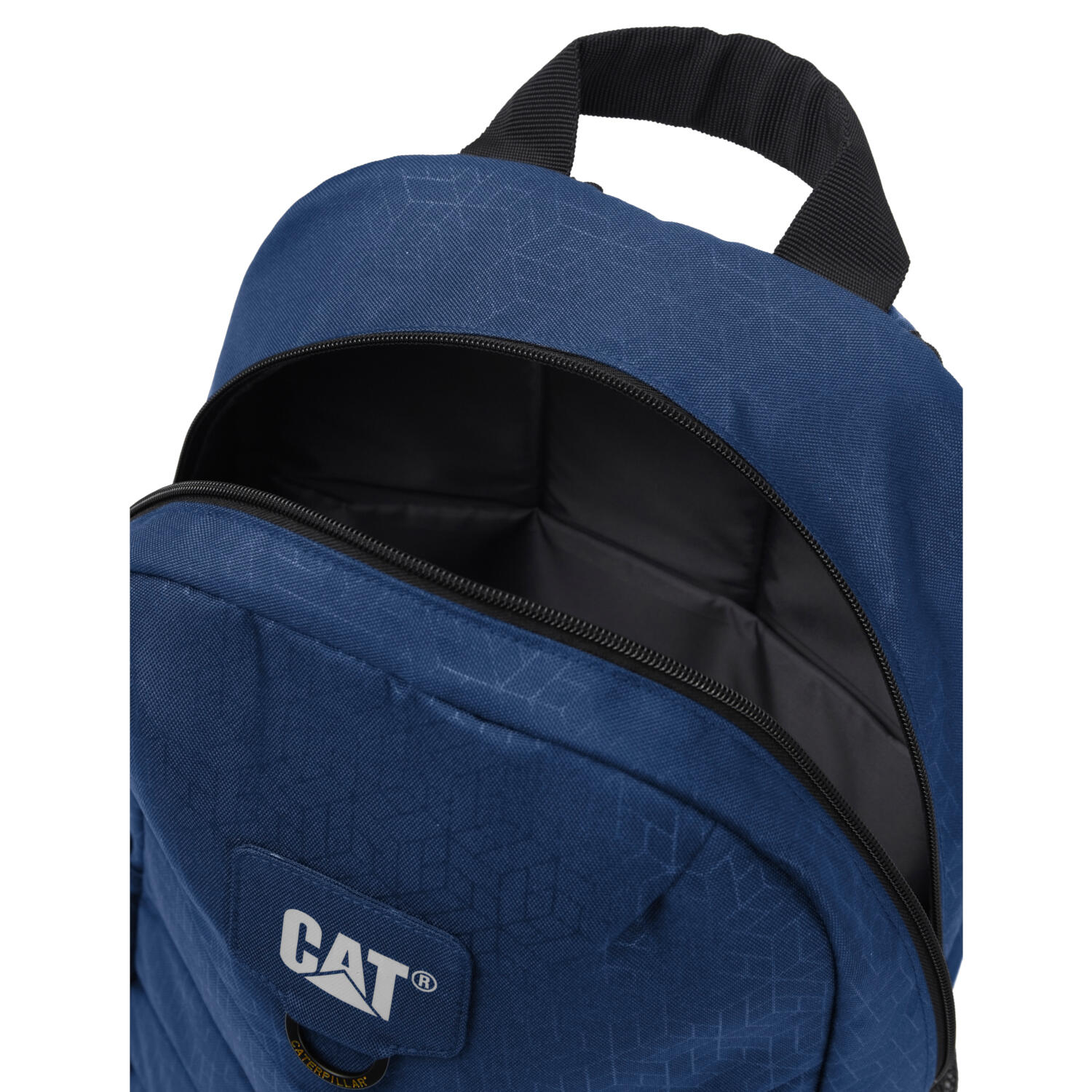 CATERPILLAR CAT Benson Simple Backpack 84718 – Navy Heat Embossed 504 4/4