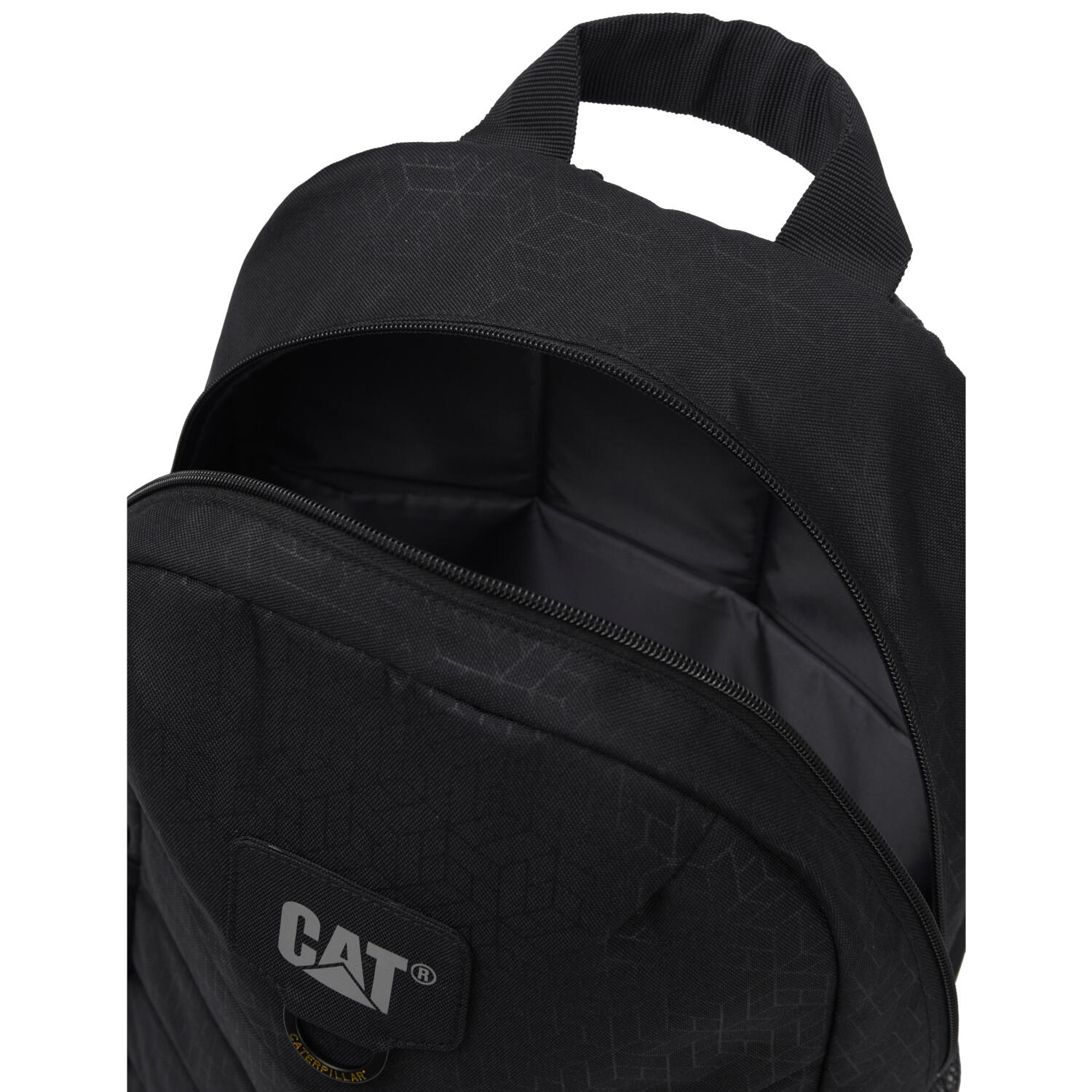 CATERPILLAR CAT Benson Simple Backpack 84718 – Black Heat Embossed 478 4/4