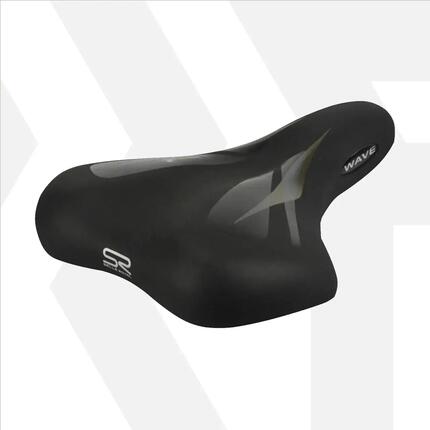 Selle Royal Trekkingzadel Gel Dames Zwart