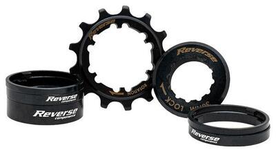 Reverse single speed kit (voor shimano micro spline naafhuis) zwart