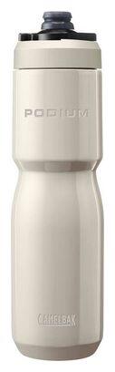 Bidon isotherme Camelbak Podium Insulated Steel Stone Beige - 650ml