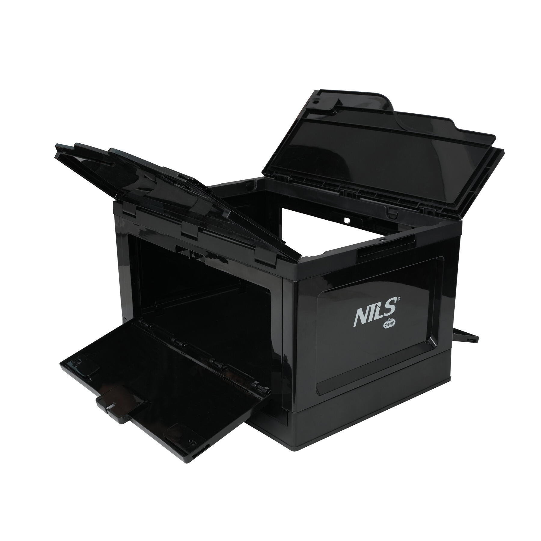 Campingkiste Mit Tischfunktion 2in 1 Faltbar 50L NCB4006 NILS CAMP 5/7
