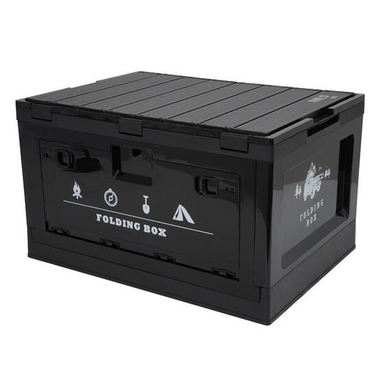 Faltbare Transportbox mit 2-in-1 Deckel NILS Camp