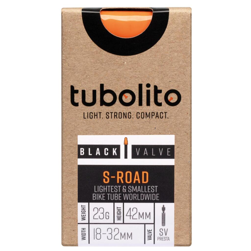Tubolito S-Tubo Road Lightweight Inner Tube 700 mm Presta 42 mm (Black Valve)