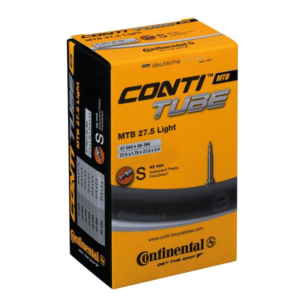 CONTINENTAL Inner Tube 27.5 x 1.75/2.4 LIGHT Presta Ref 0182341