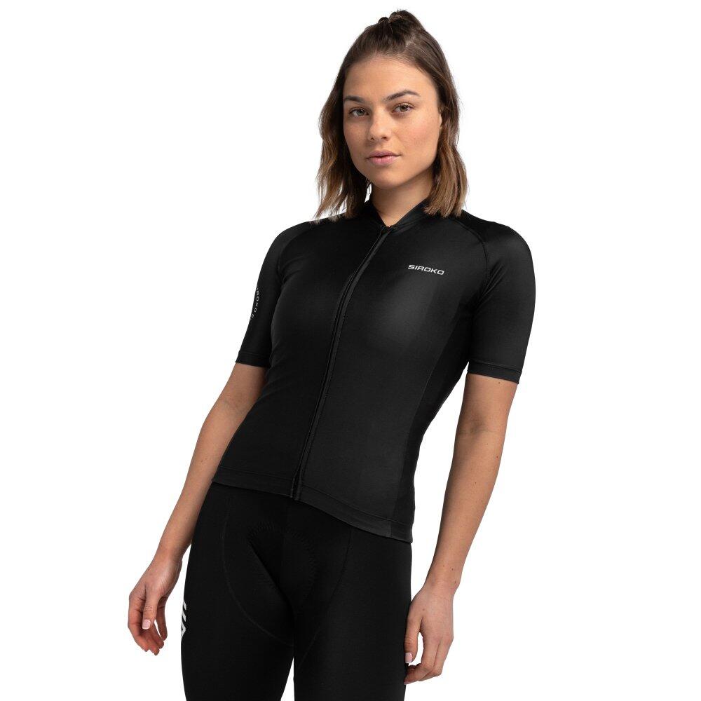 Camisola de ciclismo manga curta mulher M2 New Moon Preto