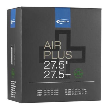 Chambre à Air Schwalbe Air Plus 27.5 Plus AV21+ Valve Shrader 40mm