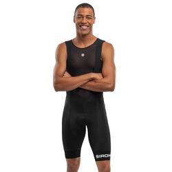 Cuissard vélo court homme Cyclisme BX Squadra Noir
