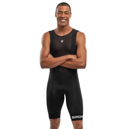 Culote corto ciclismo hombre BX Squadra Negro