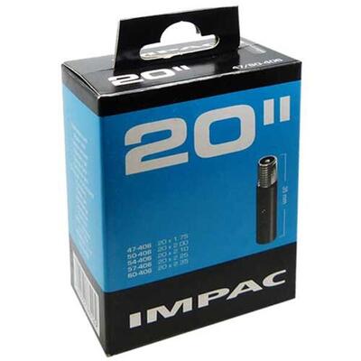 Impac binnenband 20x1.75 met schrader ventiel - schwalbe kwaliteit