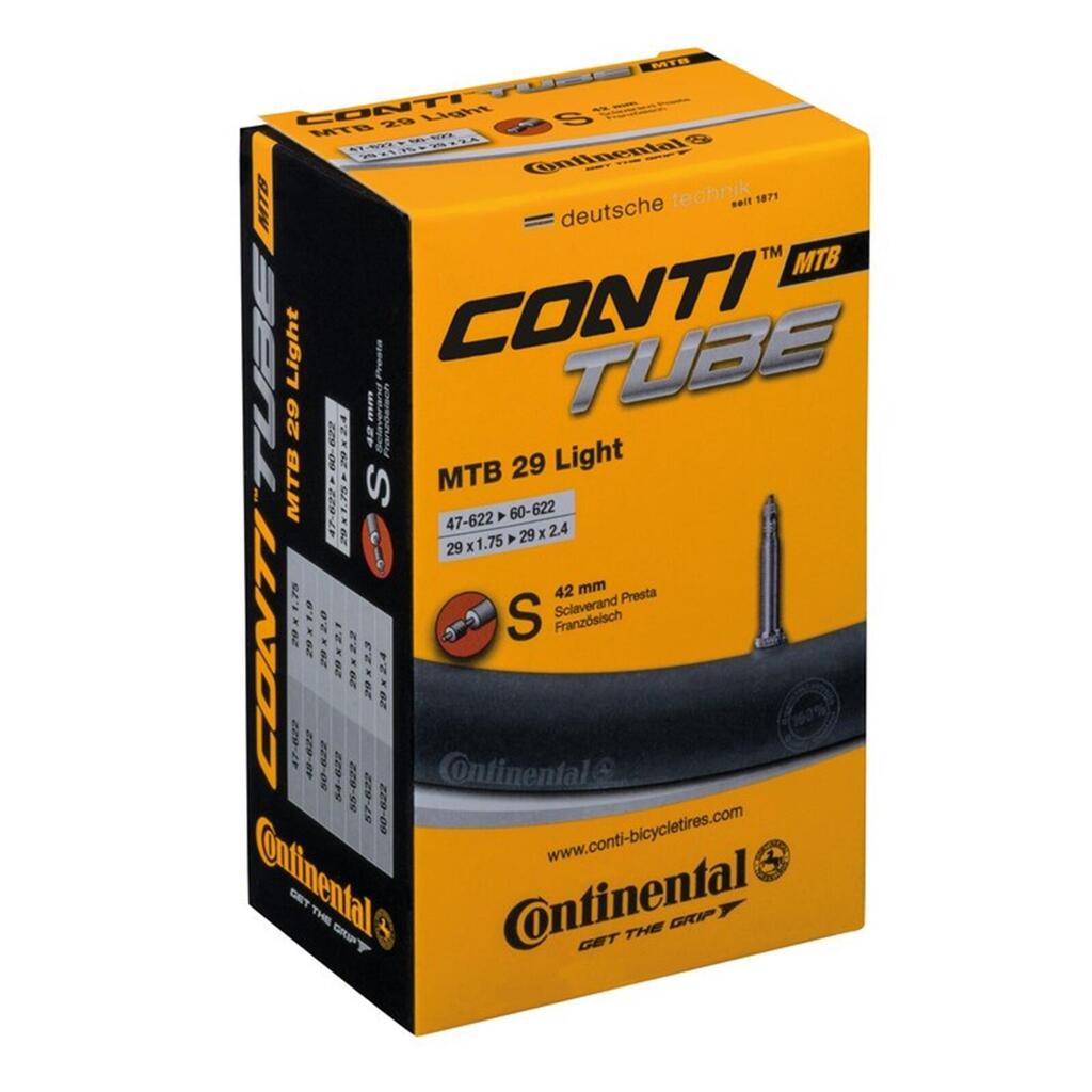 CONTINENTAL Inner Tube 29 x 1.75/2.4 LIGHT Presta Ref 0182321