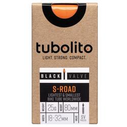 Chambre à air - S-Tubo-Road-700C-SV80 - Black - Tubolito