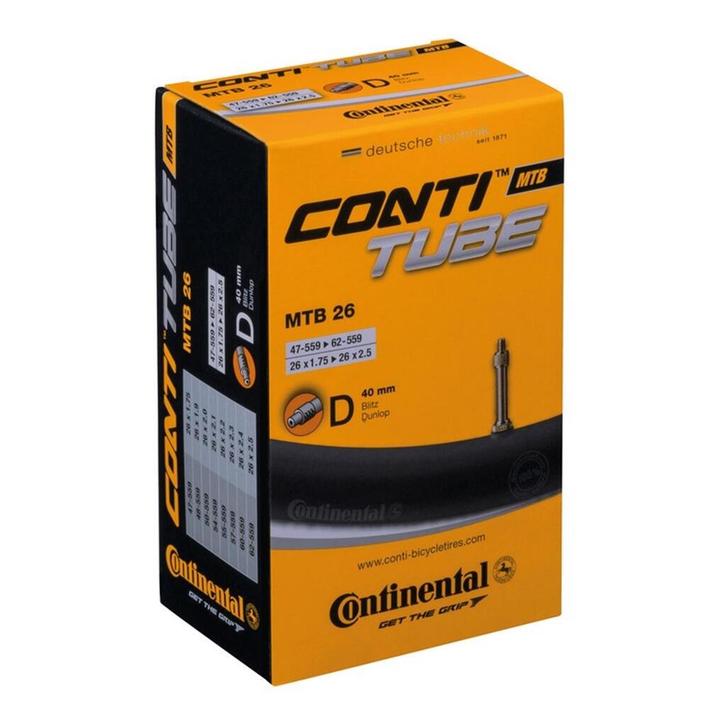 Continental 26" Inner Tube HV DV 47-62-559 for MTB