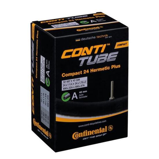 Continental Compact 24 Hermetic Plus camera d'aria 24x1.25-1.75 AV 40 mm