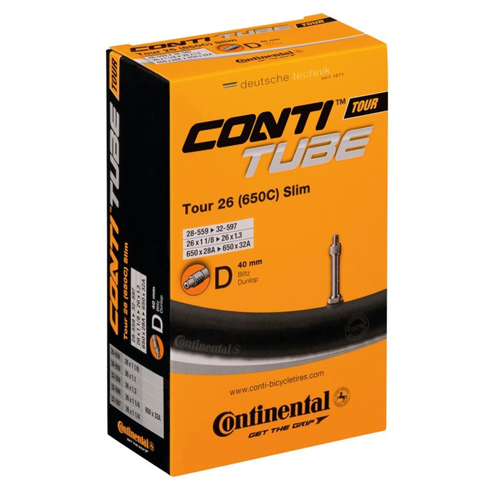 CONTINENTAL Camera d'aria Continental Tour 26" 28/32-559/590 DV 40 mm.