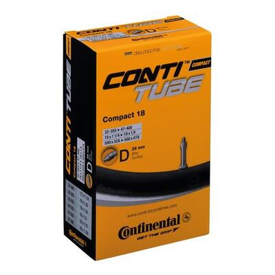Continental 18" binnenband voor fietsen - compact en duurzaam