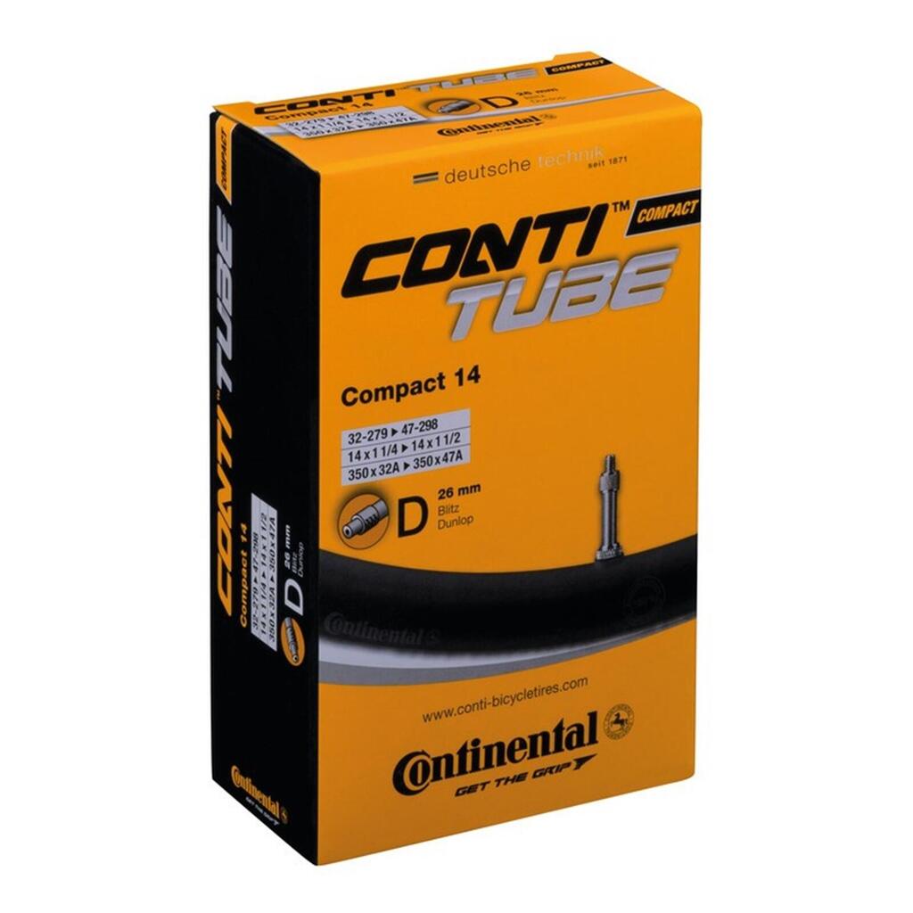 Inner tube valve dunlop Continental Compact 14x1 1/4-1,75