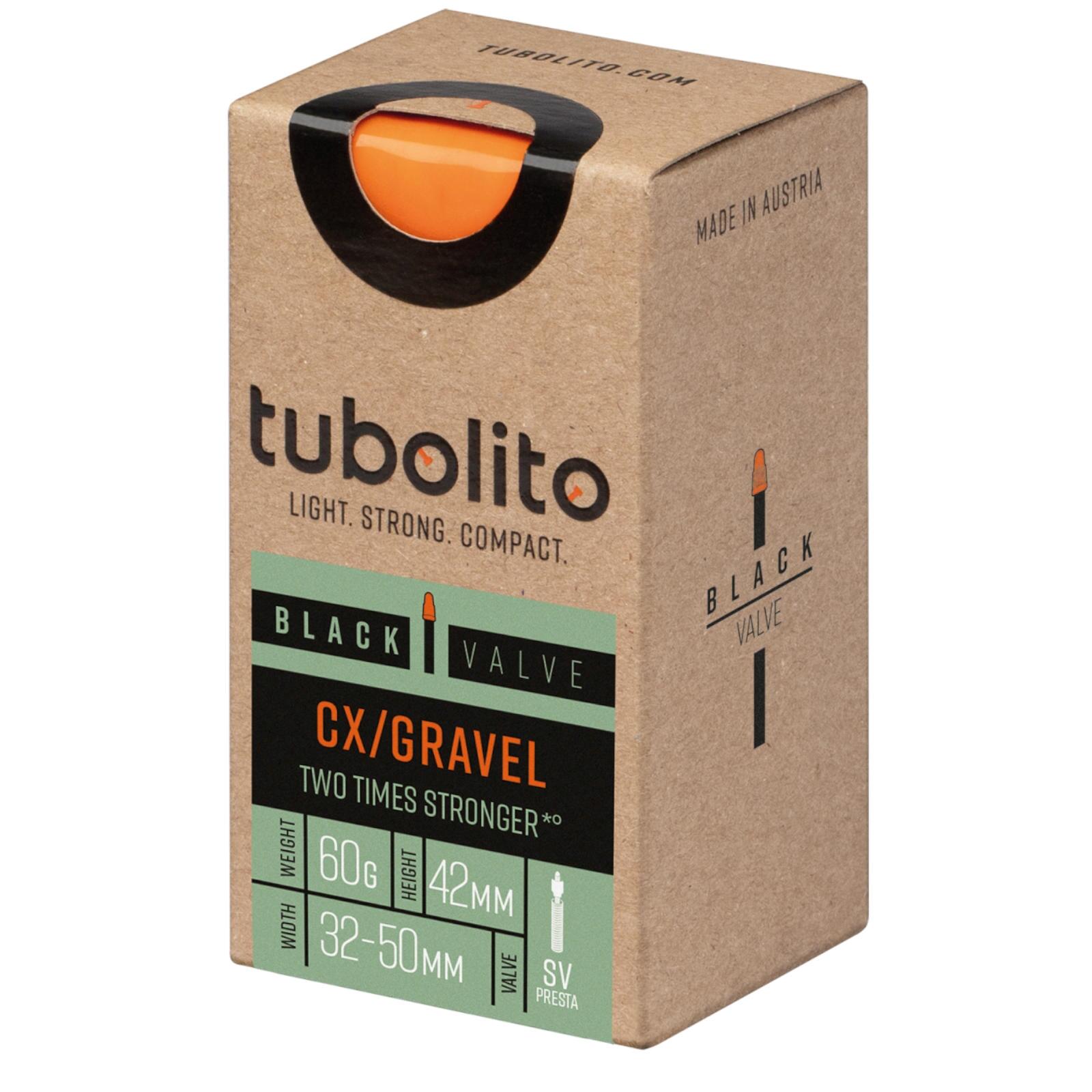 Dętka - Tubo-CX/Gravel-All-SV42 - Czarny - Tubolito 2/5