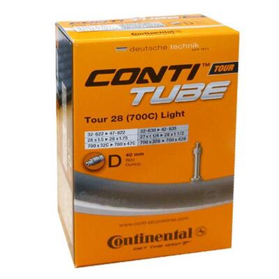 Continental Schlauch 32-47/622-642 D40, TOUR 28 Light, ca. 102g