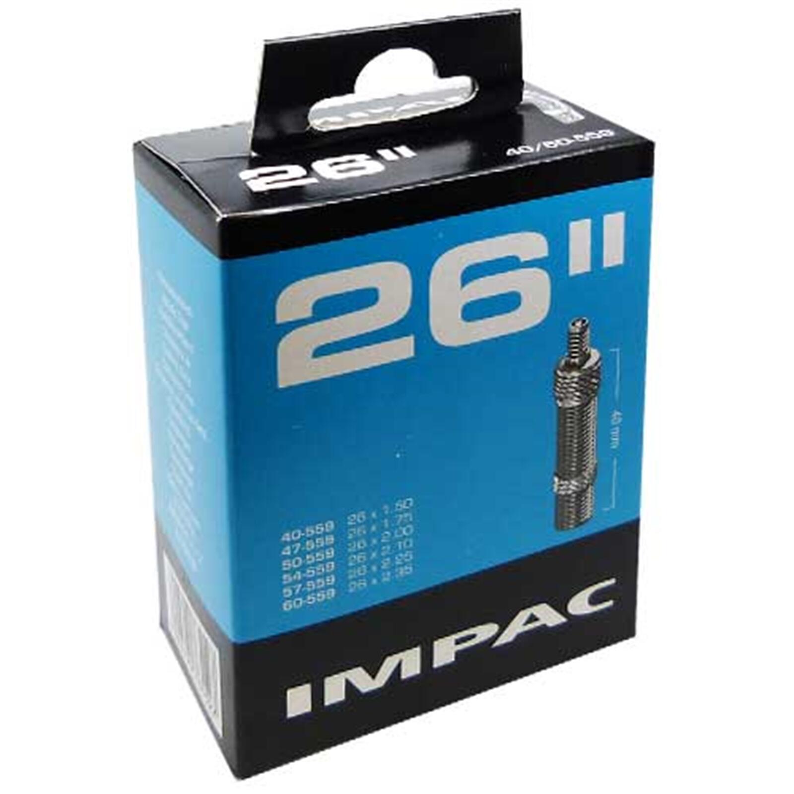 IMPAC Impac (Schwalbe) camera d'aria DV13 26" 40/60-559 valvola Dunlop 40 mm.