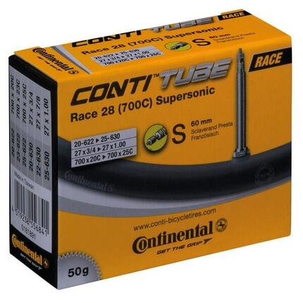 Continental Schlauch Race 28 Supersonic 28" 700x20/25C 20/25-622/630 SV 60mm