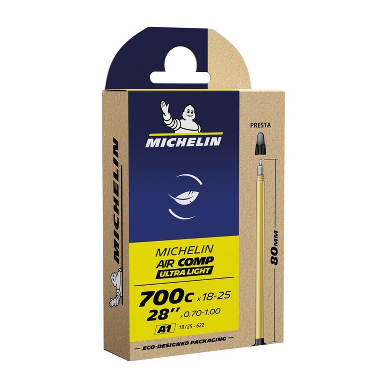 MICHELIN Tubo Ultralight Michelin Aircomp Presta 52 mm