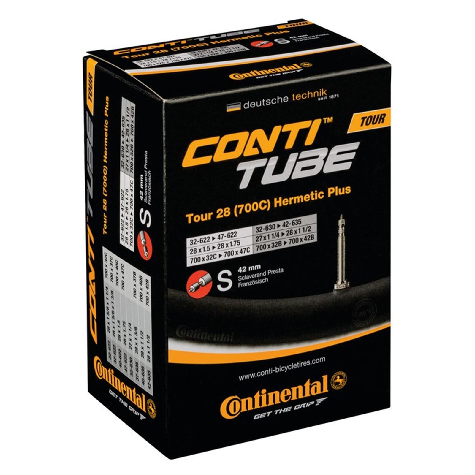 CONTINENTAL Continental Hermetic Plus Cámara de Aire 28x1.40-1.75 SV17