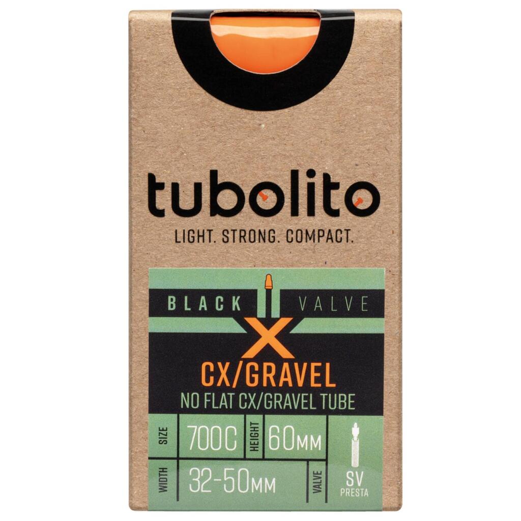Cámara de aire -X-Tubo-CX/Gravel-All-SV60- Negro - Tubolito