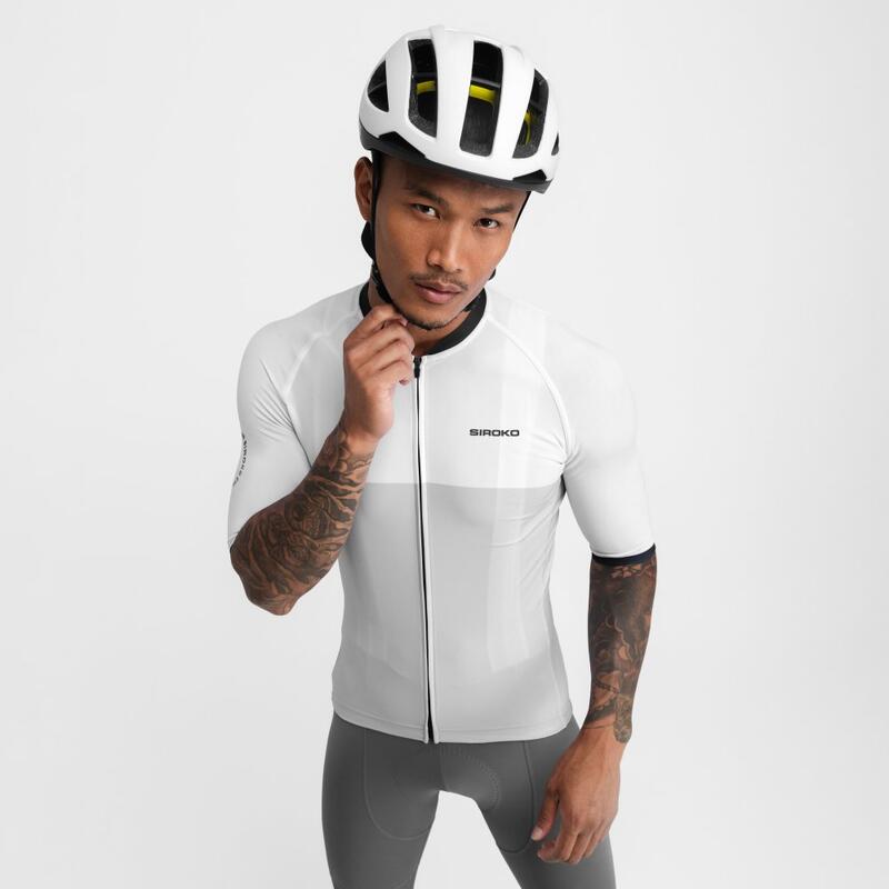 Maillot vélo manches courtes homme