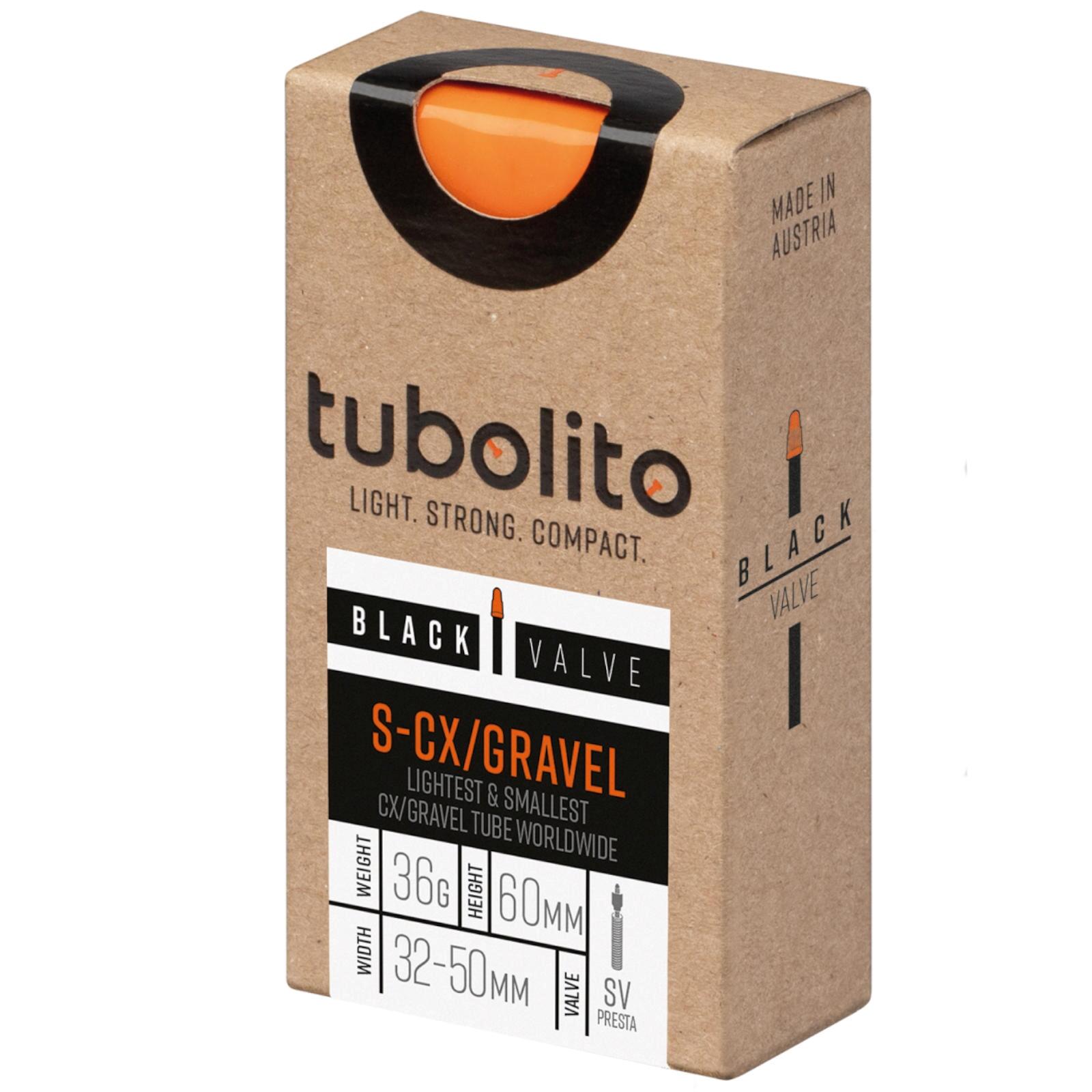 Cámara de aire -S-Tubo-CX/Gravel-All-SV60 - Negro - Tubolito 2/5