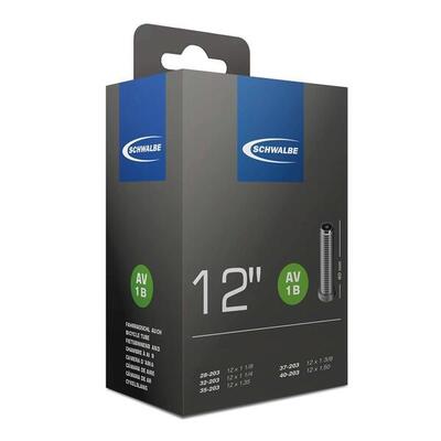 SCHWALBE AV1B Light camera d'aria 12½x2¼ (ETRTO 28/40-203) valvola AV 40 mm.