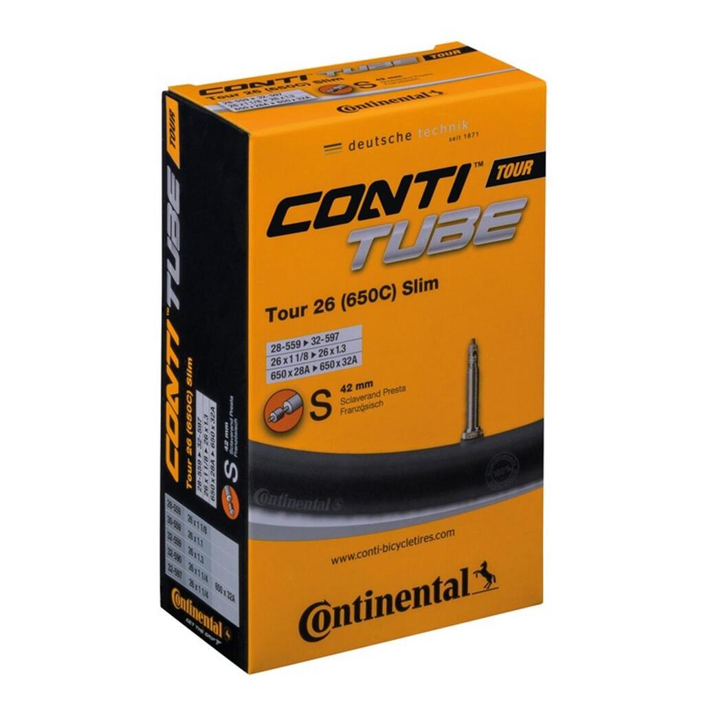 Presta valve air chamber Continental Tour 26x1 1/4
