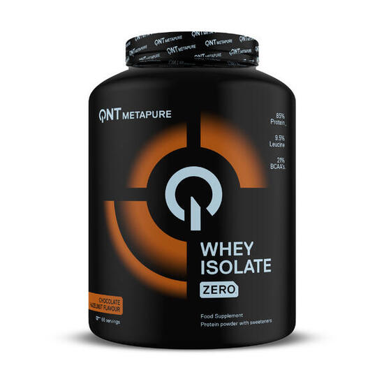 Whey Isolate Metapure 2kg dégraissé délactosé, riche en BCAA