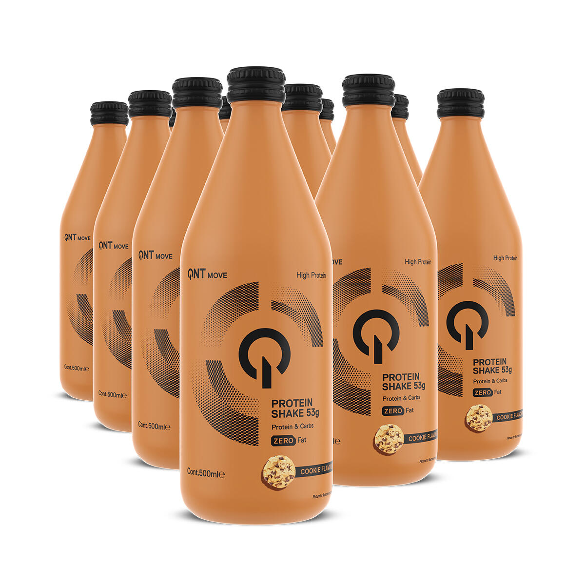 QNT Protein Shake QNT 500 ml - 53 g Protein, Whey & Casein