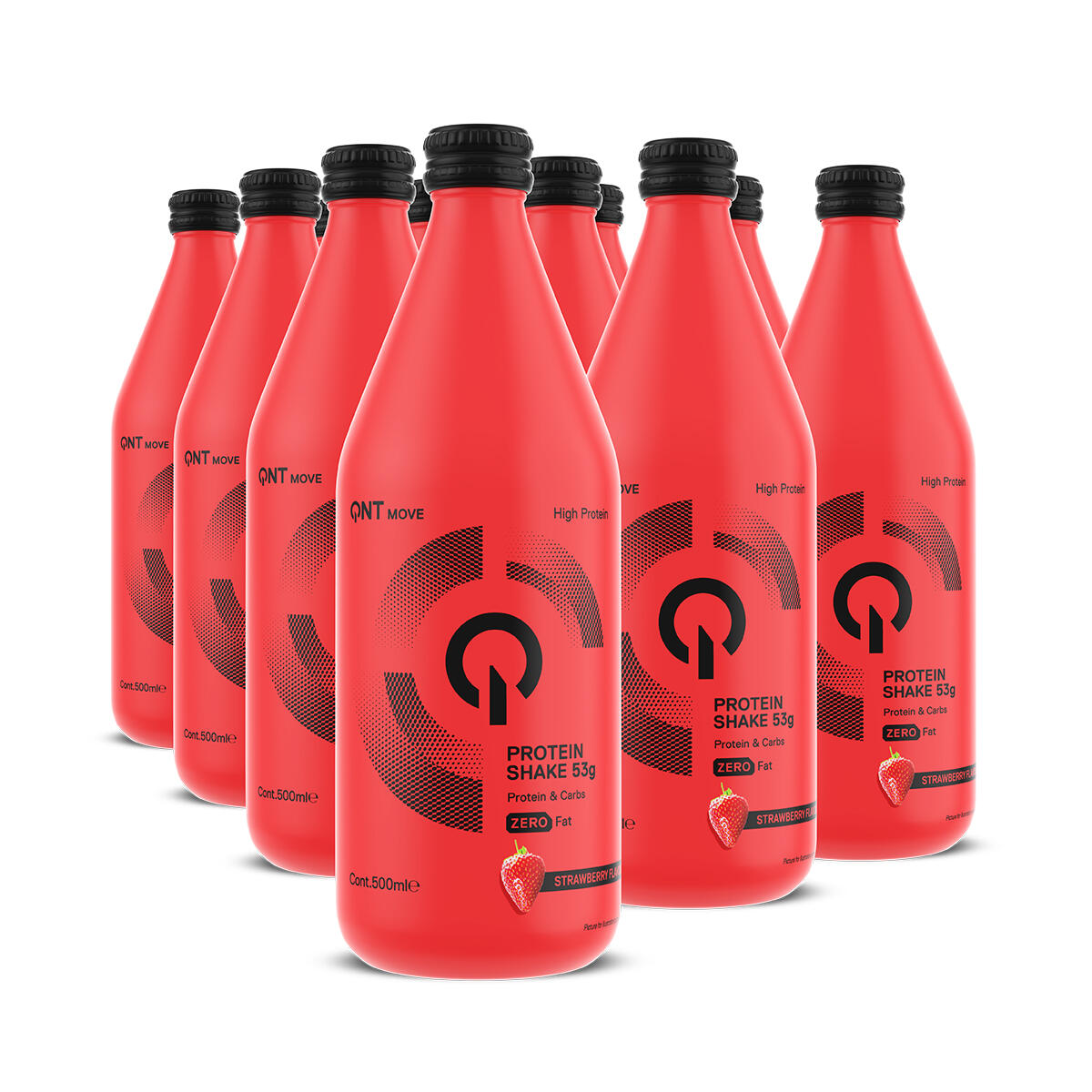 QNT Protein Shake QNT 500ML — 53g Protein, Whey & Casein
