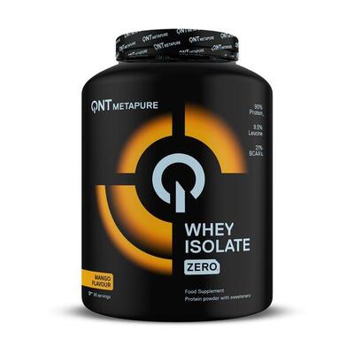 Qnt metapure zero carb whey isolate (2000g) mango - eiwitten - wei-eiwit isolaat