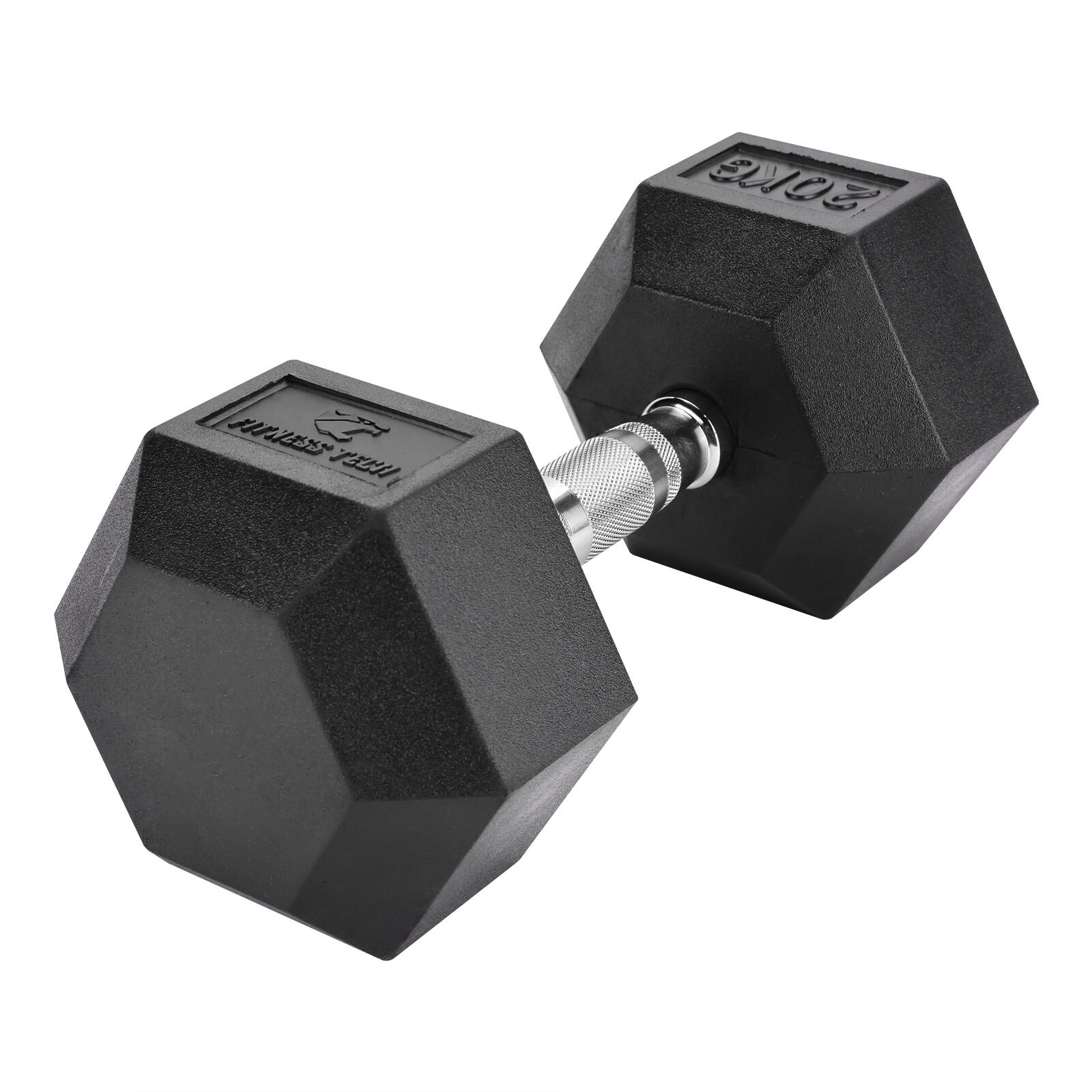 Halteres Hexagonais 20kg Fitness Tech – Conjunto com 2 Unidades 2/7