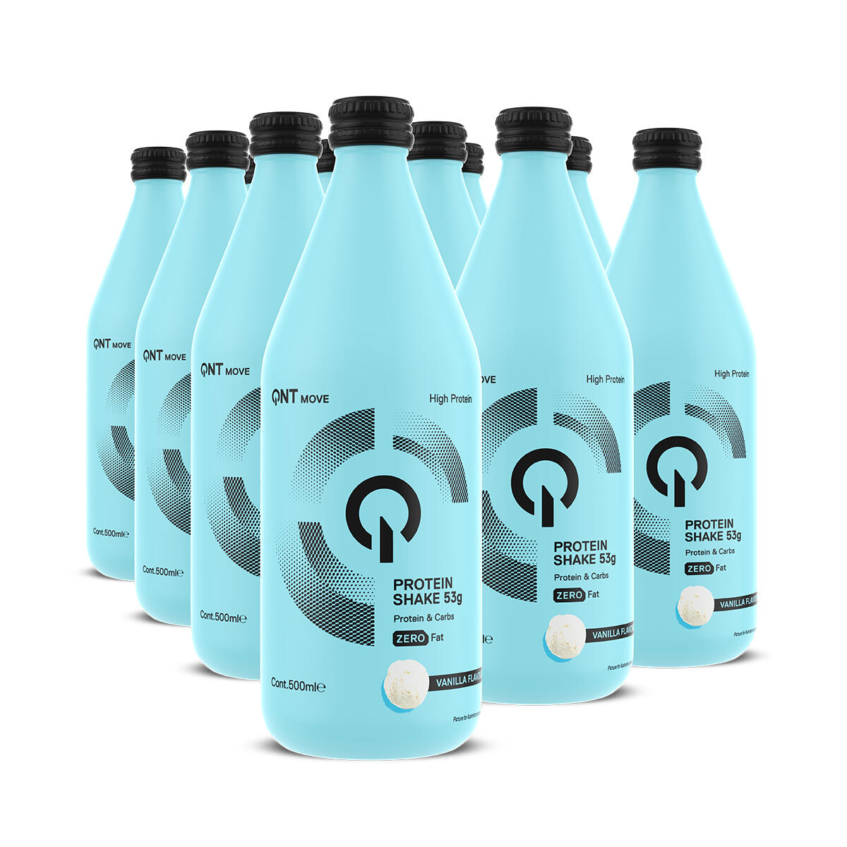 QNT QNT Pro Shake Protein Drink 500 ml 53 g Protein Whey/Casein