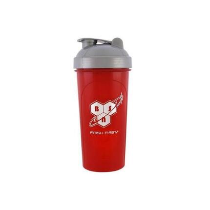 Shaker BSN 700 mL sans BPA, grille anti-grumeaux, couleur ROT