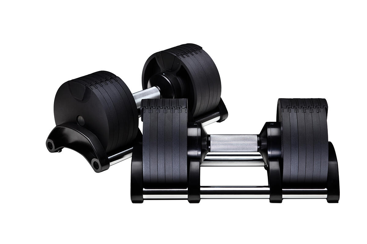 NÜO FLEXBELL 1-Sec Weight Adjustable Dumbbell (Set of 2kg-20kg), 1Pair