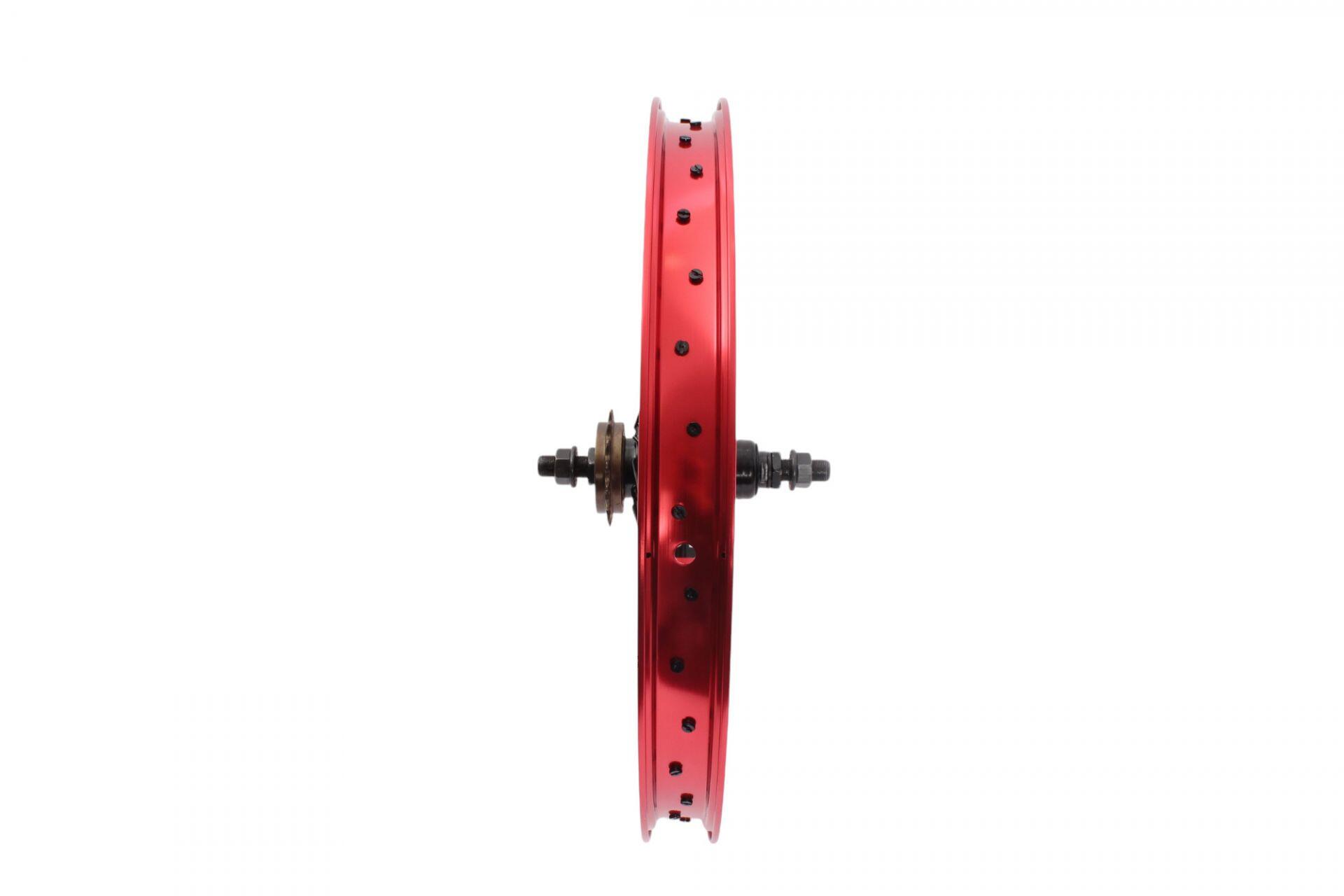 BMX Rueda trasera KHE PRISM 20 pulgadas rojo 5/5