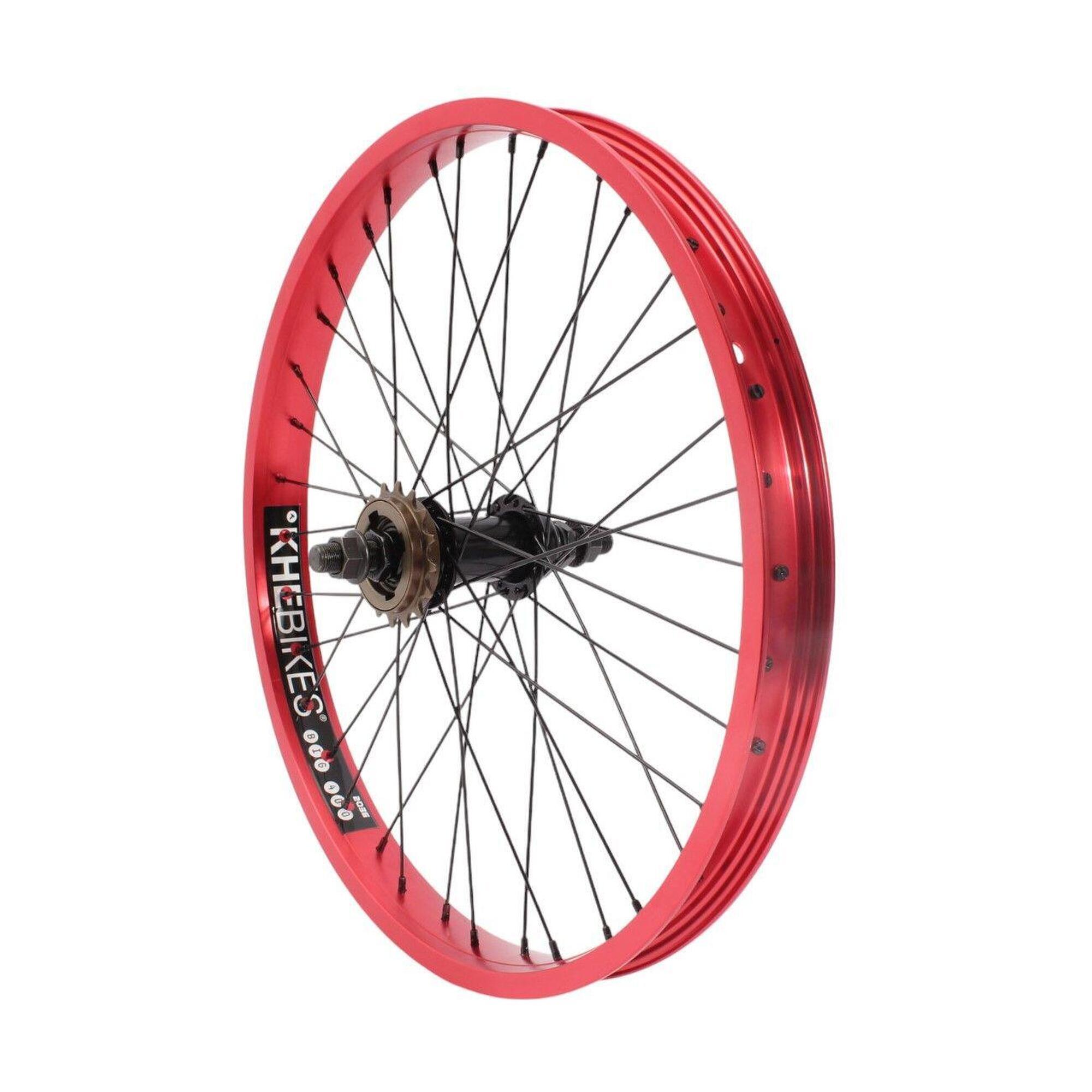 Khebikes - Bmx Roue Arrière Khe Prism 20 Pouces Rouge - Roue - Rouge - Taille Unique - Decathlon