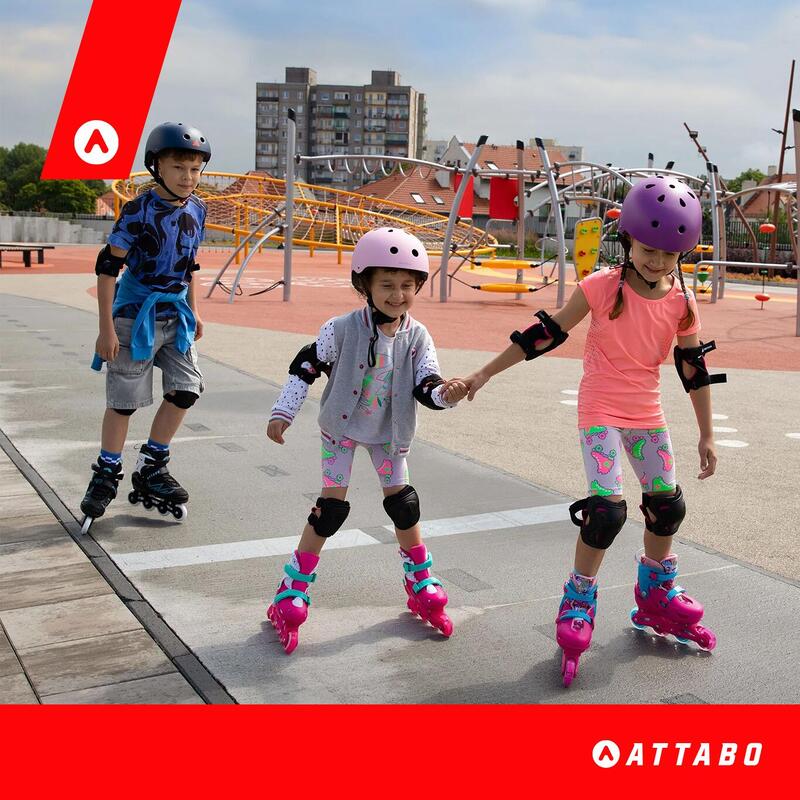 Patins à roulettes enfants ATTABO Turbojet LED